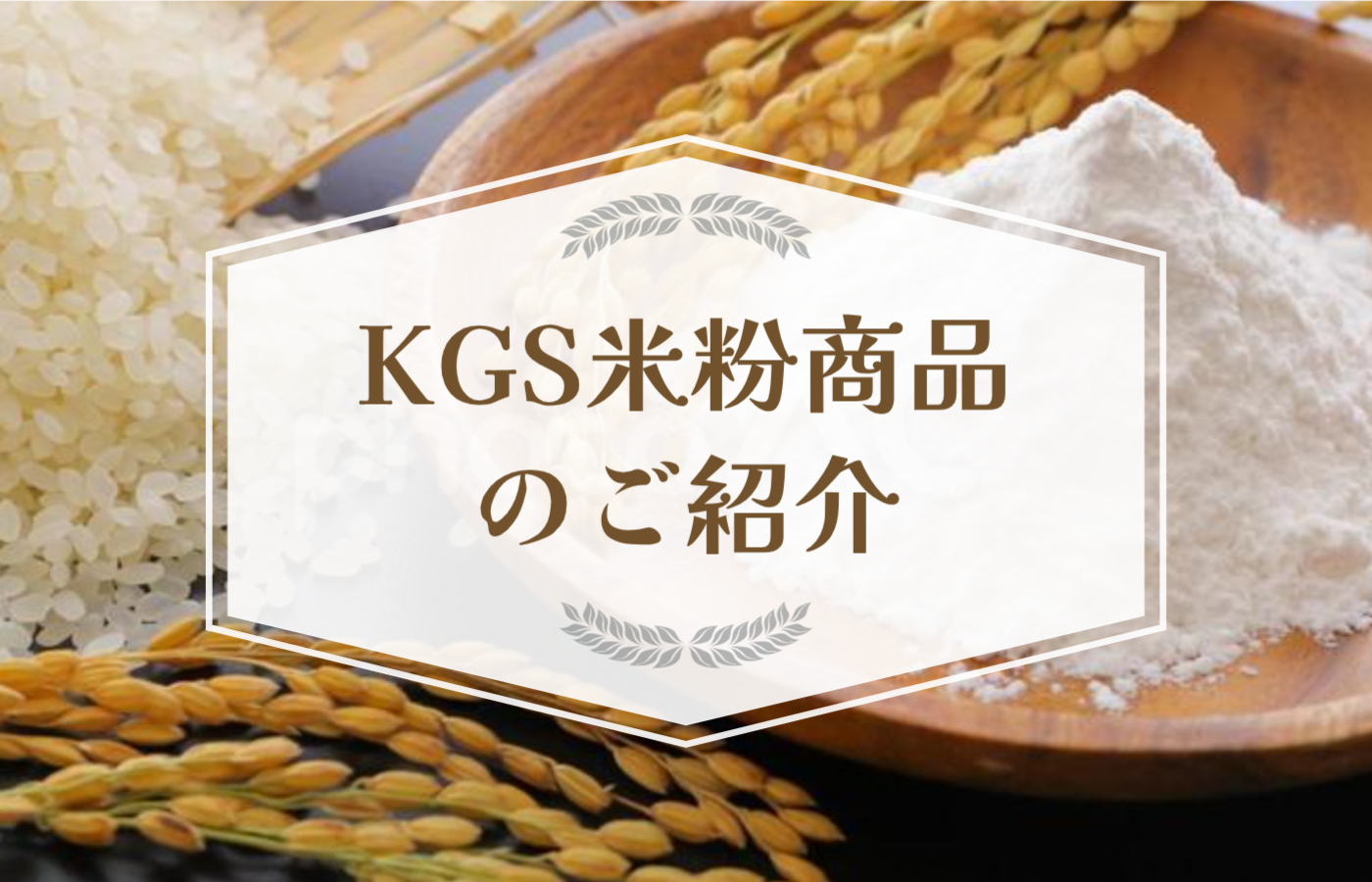 KGS米粉商品のご紹介